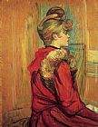 Girl in a Fur, Mademoiselle Jeanne Fontaine by Henri de Toulouse-Lautrec
